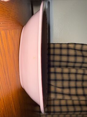 McNicol China Brentano Pink Southwest Pattern Oval Bowl